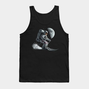 Astronaut skier Tank Top